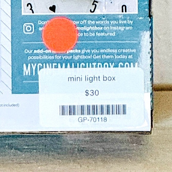 My Cinema Lightbox - Mini LED Marquee Light Box + Bonus Pack NEW BNIB - Picture 8 of 11